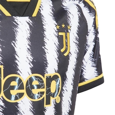 Camisa Juventus I 2023/24 adidas - Infantil - Foto 5