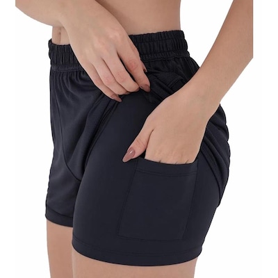 Shorts Lupo Dupla Malha com Bolso Interno - Feminino - Foto 2