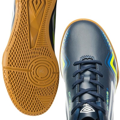 Chuteira Futsal Umbro Prisma + Meias Originais - Adulto - Foto 6