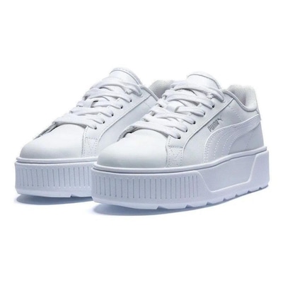 Tênis Puma Karmen L Bdp Plataforma Branco - Foto 1