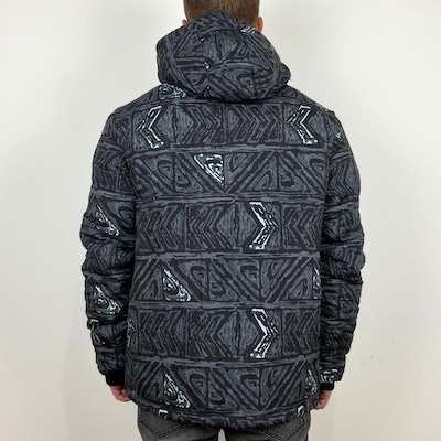Jaqueta com Capuz Quiksilver Puff Heritage Preto - Quiksilver - Foto 1