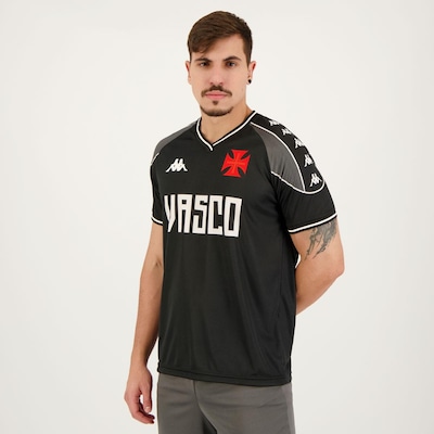 Camisa do Vasco Supporter 2023 Kappa - Masculina - Foto 2