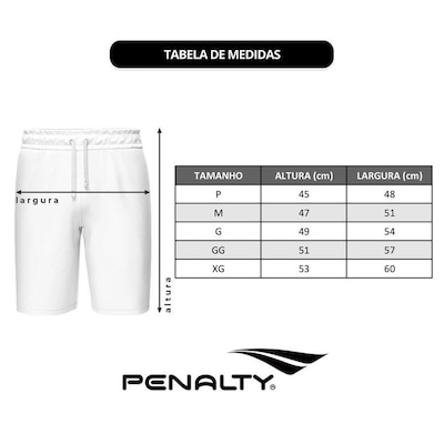 Calção Penalty X 323309 - Masculino - Foto 2