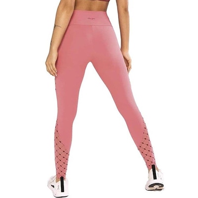 Calça Legging Alto Giro Hyper Recortes - Feminina - Foto 3