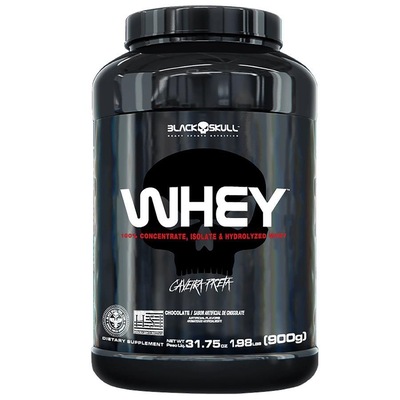 Whey Protein Black Skull - 900G - Chocolate - Foto 1