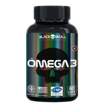 Ômega 3 Black Skull (Epa + Dha) - 60 Capsulas - Foto 1