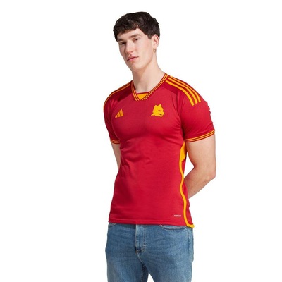 Camisa As Roma 23/24 1 adidas - Masculina - Foto 2