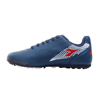Chuteira Society Diadora Mondiale França + Par De Meião - Adulto - Foto 2