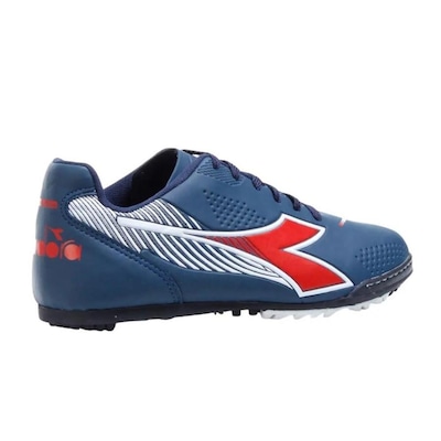 Chuteira Society Diadora Mondiale França + Par De Meião - Adulto - Foto 3