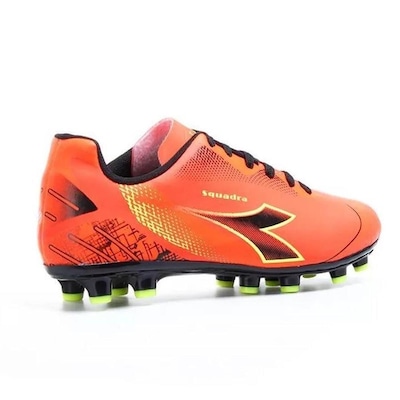 Chuteira de Futebol de Campo Diadora Squadra + Par de Meião - Adulto - Foto 3
