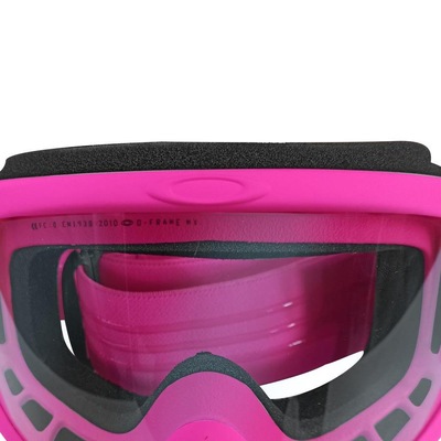 Óculos para Ciclismo Oakley Goggle O Frame Mx Lente Clear - Adulto - Foto 2