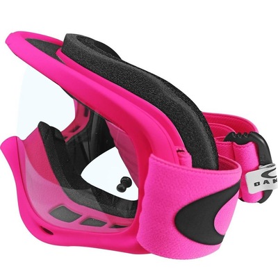 Óculos para Ciclismo Oakley Goggle O Frame Mx Lente Clear - Adulto - Foto 4