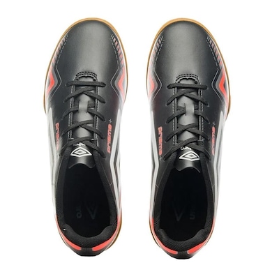 Chuteira Futsal Umbro Prisma + Par de Par de Meião - Adulto - Foto 3