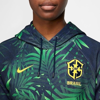 Blusão com Capuz Nike Brasil Essential - Feminino - Foto 2