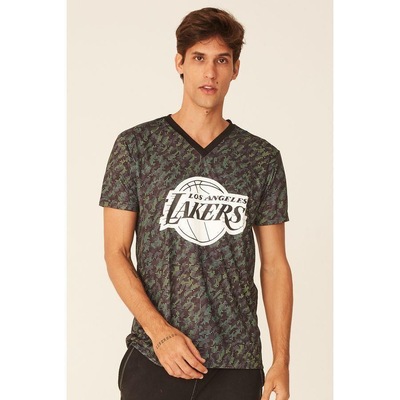 Camiseta Nba Especial Los Angeles Lakers Casual - Masculina - Foto 2