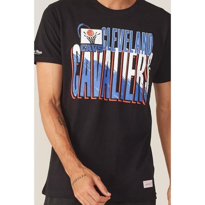 Camiseta Mitchell & Ness Estampada Scribble Fill Cleveland Cavaliers - Masculina - Foto 2