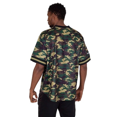 Camiseta Mitchell & Ness Swingman Camuflada Chicago Bulls - Masculina - Foto 4