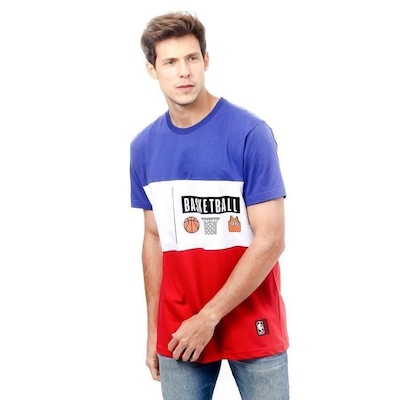 Camiseta NBA Estampada Casual - Masculina - Foto 4