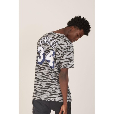 Camiseta Mitchell & Ness Especial Los Angeles Lakers Shaquille O''''Neal - Masculina - Foto 4