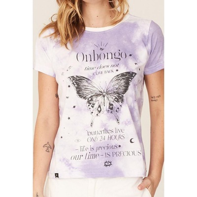 Camiseta Onbongo Estampada - Feminina - Foto 4