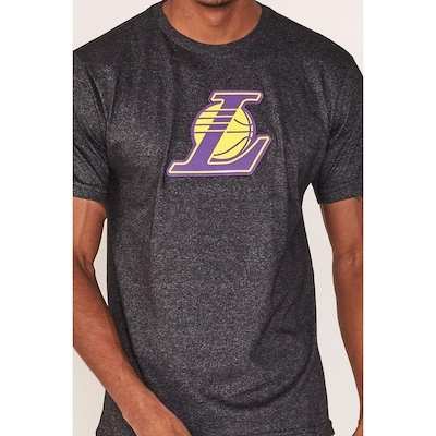 Camiseta Nba Especial Los Angeles Lakers Casual - Masculina - Foto 2
