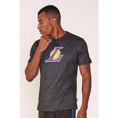 Camiseta Nba Especial Los Angeles Lakers Casual - Masculina - Foto 3