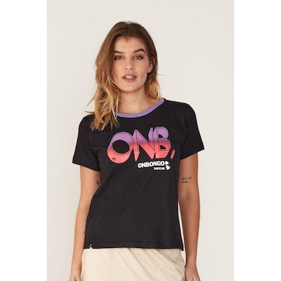 Camiseta Onbongo Estampada - Feminina - Foto 4