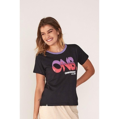 Camiseta Onbongo Estampada - Feminina - Foto 1