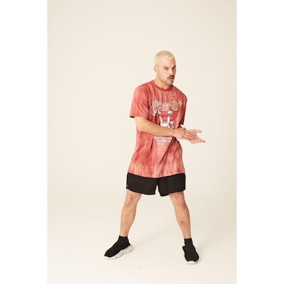 Camiseta Mitchell & Ness Estampada Tie Dye Chicago Bulls - Masculina - Foto 3