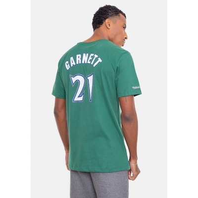 Camiseta Mitchell & Ness Especial Minnesota Timberwolves - Masculina - Foto 3