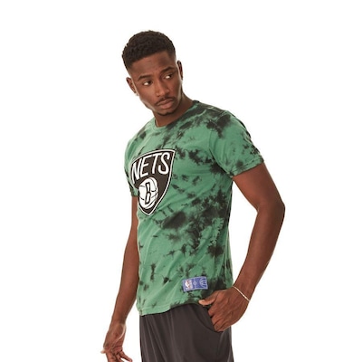 Camiseta NBA Especial Tie Dye Brooklyn Nets - Masculina - Foto 3