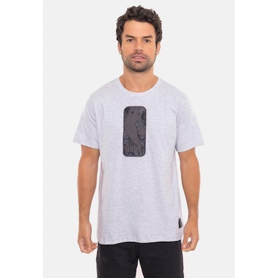 Camiseta Nba 3D Logo Logoman Gelo - Masculina - Foto 4