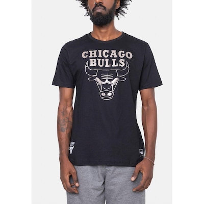 Camiseta NBA Silver Logo Chicago Bulls - Masculina - Foto 2