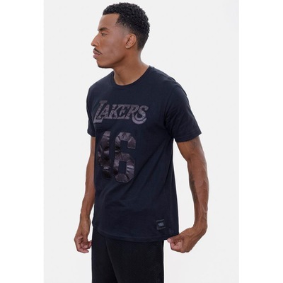 Camiseta Nba Year Applique Los Angeles Lakers - Masculina - Foto 3