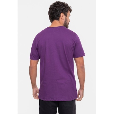 Camiseta Nba Neon Colors Los Angeles Lakers Escuro - Masculina - Foto 4