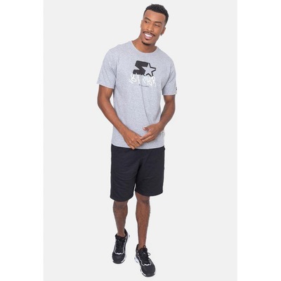 Camiseta Starter Colors Cinza Mescla - Masculino - Foto 3