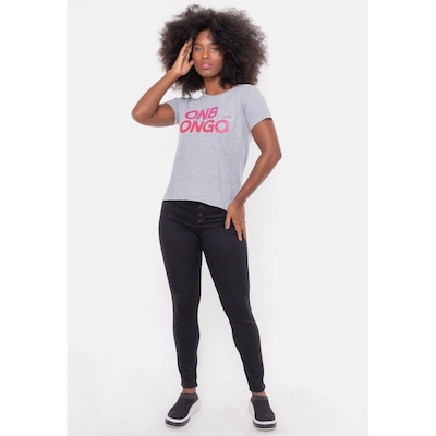 Camiseta Onbongo Estampada - Feminina - Foto 5