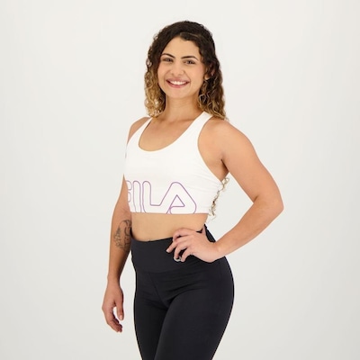 Top Fitness Fila Basic Run - Feminino - Foto 4