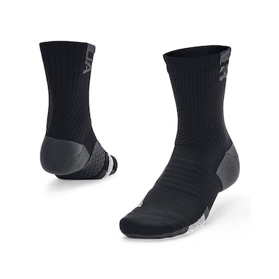 Meia Cano Alto Under Armour Playmaker - Unissex - Foto 1