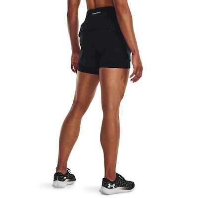 Shorts Under Armour Run Stamina 2In1 - Feminino - Foto 2