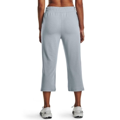 Calça Flare Under Armour Rival Terry Crop - Feminina - Foto 2