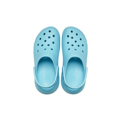 Sandália Crocs Classic Crush Platform Clog - Feminina - Foto 5