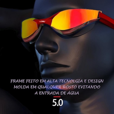 Óculos de Natação Gold Sports Snake Pro Performance 5.0 - Adulto - Foto 3