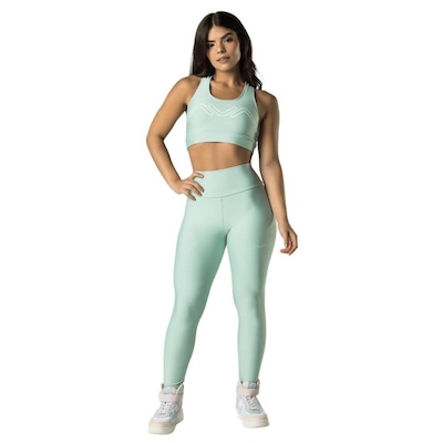 Calça Legging Feminina Água Ava Fitness Originals - Foto 4