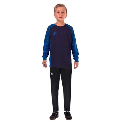 Kit Camiseta Manga Longa Umbro Goleiro + Calça - Infantil - Foto 1