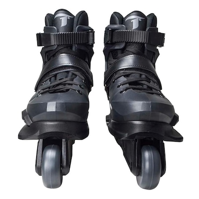 Patins Traxart Revolt Street - In Line - ABEC-9 - Ajustavel - Masculino - Foto 2