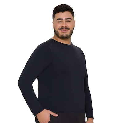 Camisas Térmica Selene Proteção Uv Plus Size - 4 Unidades - Masculina - Foto 4