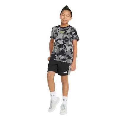 Bermuda Puma Militar - Infantil - Foto 1