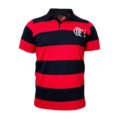 Camisa Polo do Flamengo Control Braziline - Masculina - Foto 1