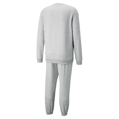Kit Puma: Blusão de Moletom + Calça Feel Good Sweat Suit - Masculino - Foto 2